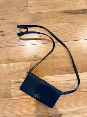 kate spade black Crossbody Wallet